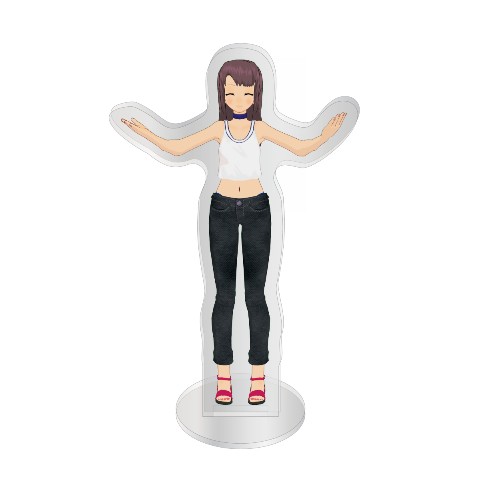 【日雇礼子】キャラスタンド 日雇礼子（タンクトップ）