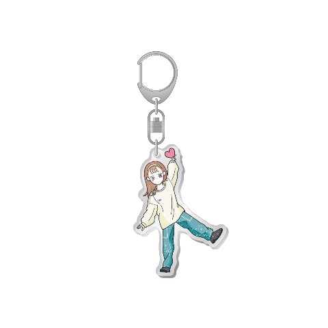 【もちょぺ】アクリルキーホルダー しょちゃん