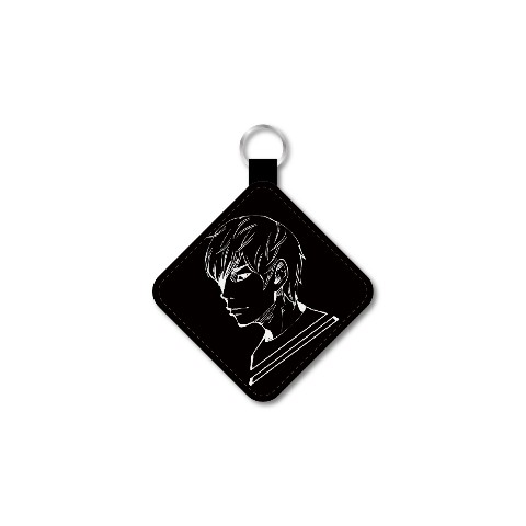 【あとばる×麻生羽呂】ひしがたレザーチャーム