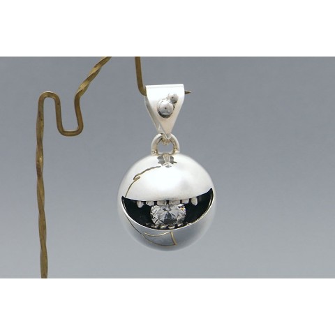 【smile_mammy】open smile L_P ｷｭーﾋﾞｯｸｼﾞﾙｺﾆｱｸﾘｱｶﾗー(ペンダントトップ)