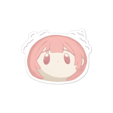 【みみみ回復神】 ステッカー  みみみまん