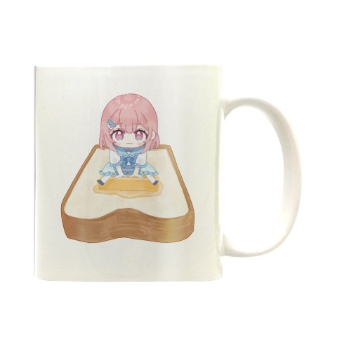 【みみみ回復神】 マグカップ  食パンみみみ