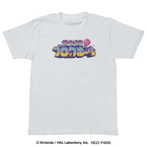 星のカービィ】Tシャツ カービィのブロックボール WH / vvstore