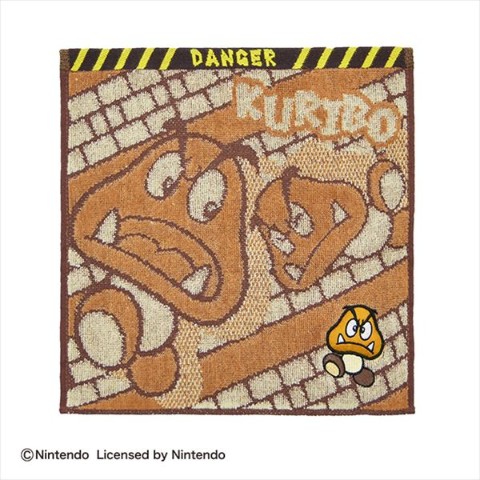 【スーパーマリオブラザーズ】 くりっとクリボー ミニタオル
