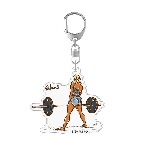 【さくら】アクリルキーホルダー  バック