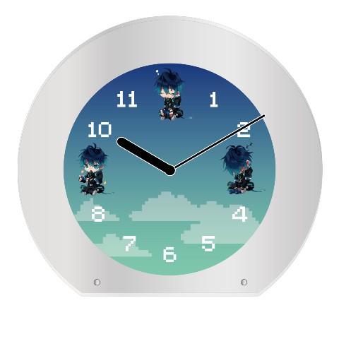 【モリス レイ】アクリル置時計