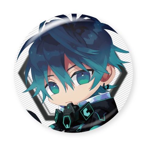 【モリス レイ】缶バッジ ふつうのやつ