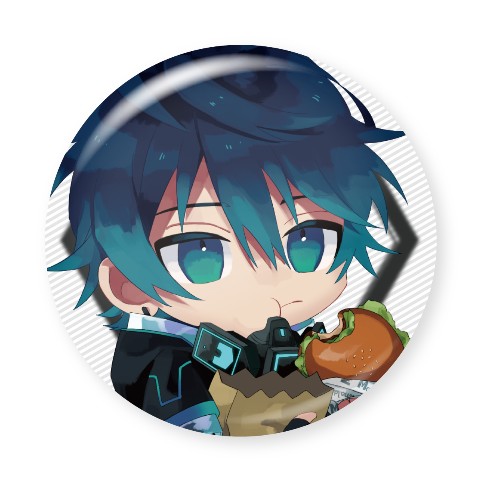 【モリス レイ】缶バッジ モリスバーガー