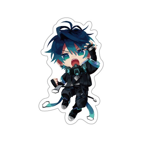 【モリス レイ】ステッカー でかい声