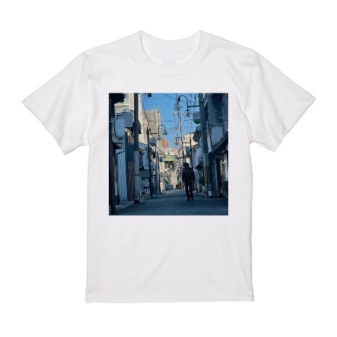 【赤井英和の嫁　佳子】Tシャツ WH（Mサイズ）