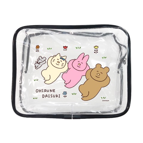 【なおにゃん】ビニールポーチ