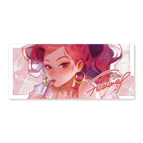 【ファム・ファタル】フェイスタオル