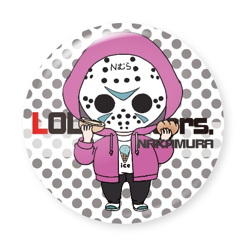 【LOLくりえいたーず。】缶バッチ ナカムラ