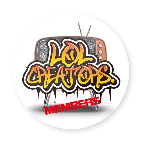 【LOLくりえいたーず。】缶バッチ LOLくりえいたーず。