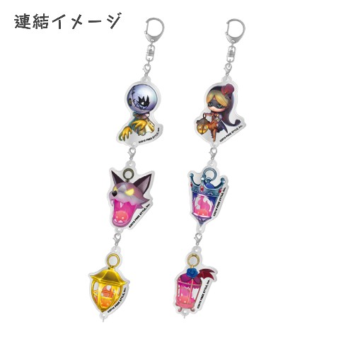 【オバケイドロ！ 第2弾】繋がる！アクリルキーホルダー ランタンver.≪単品≫（全33種ランダム）