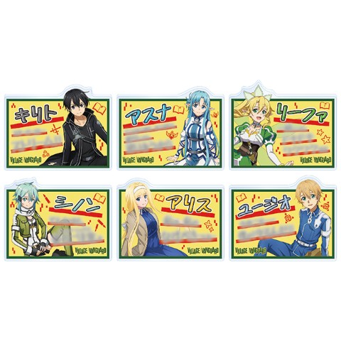 【ソードアート・オンライン 】アクリルバッジ≪単品≫（全6種ランダム）