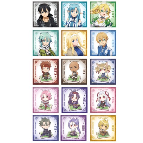 【ソードアート・オンライン 】缶マグネット≪単品≫（全15種ランダム）