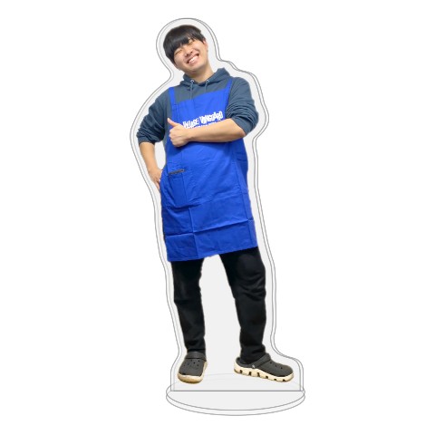 【ぜのぷろ】キャラスタンド（実写） ぽた