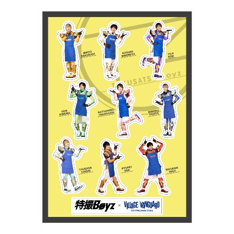 【特撮Boyz】ステッカーシート