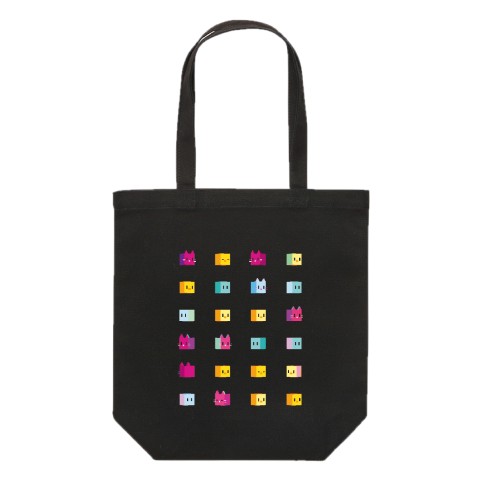 【Optie Animation】トートバッグ BK 彁 はこねこ