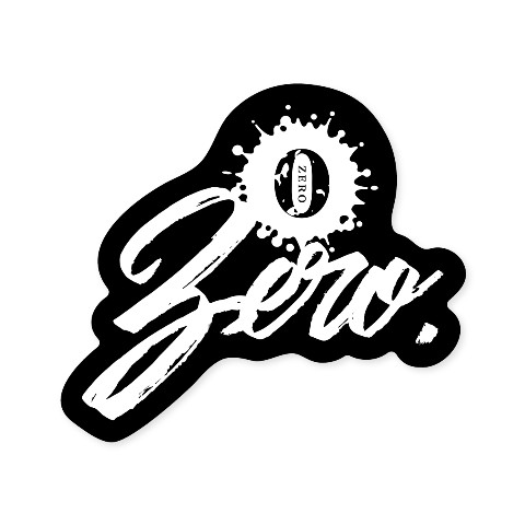 【心霊番組「0」ゼロ 第二弾】ステッカー ロゴ