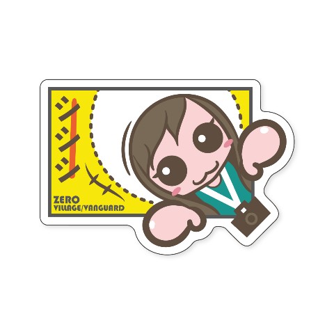 【心霊番組「0」ゼロ 第二弾】ステッカー シシシ
