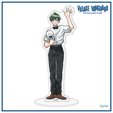 【ぴくとはうす】アートスタンド illust by タケウチリョースケ お迎え