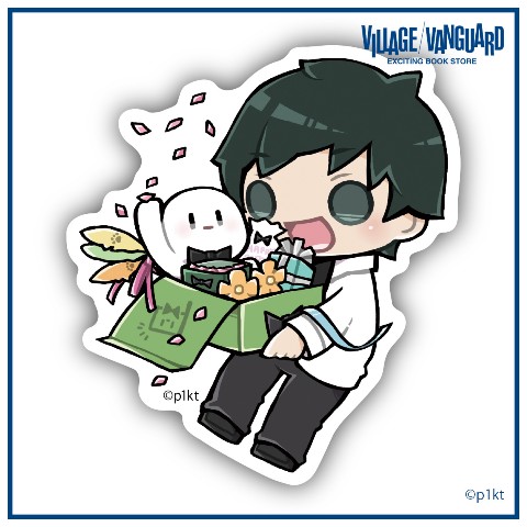 【ぴくとはうす】ステッカー  illust by 立花でこ