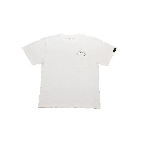 サ道】『サ』Tシャツ 白M / vvstore