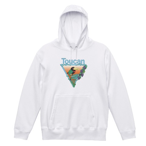 【雷太第2弾】Toucan’s Hoodie White（Mサイズ）