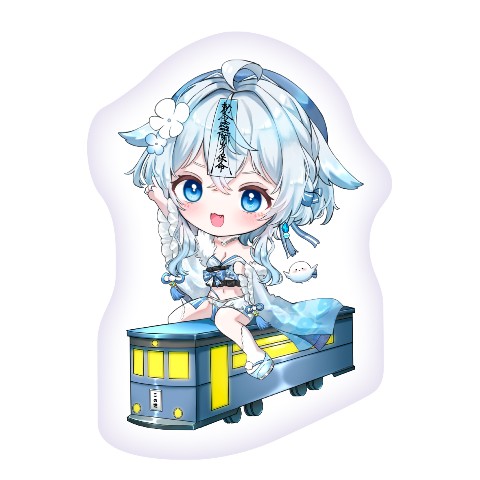 【うら飯紺汰】ダイカットクッション