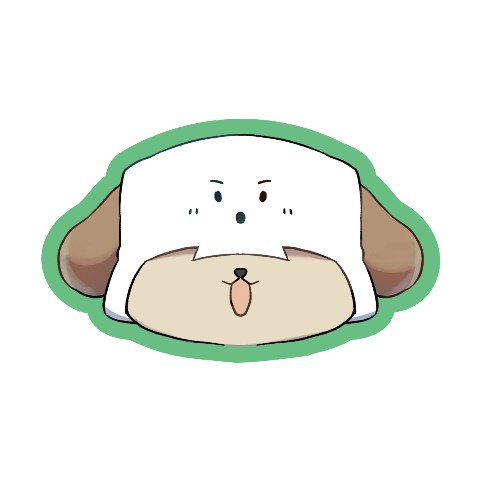 【トラクロ兄弟第2弾】ワッペンバッチ いぬぞー