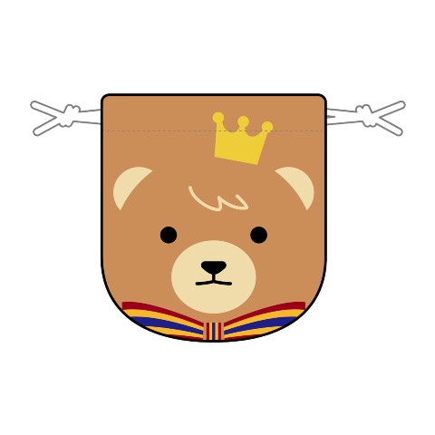 【中野あるま】巾着ベアチョコ