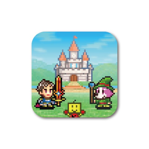 【ハヤトの野望×カイロソフト】ダイカットステッカー冒険ダンジョン村