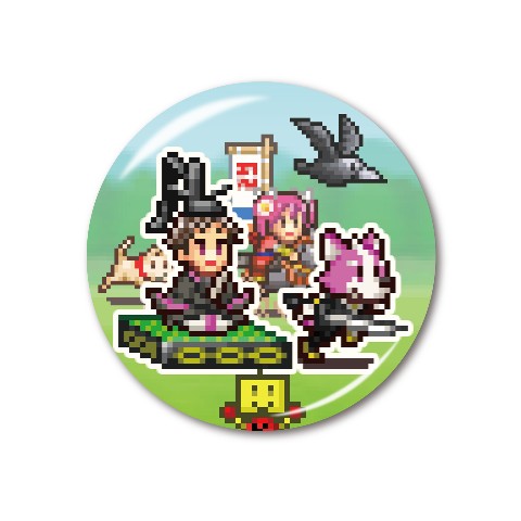 【ハヤトの野望×カイロソフト】缶バッチ合戦!!にんじゃ村