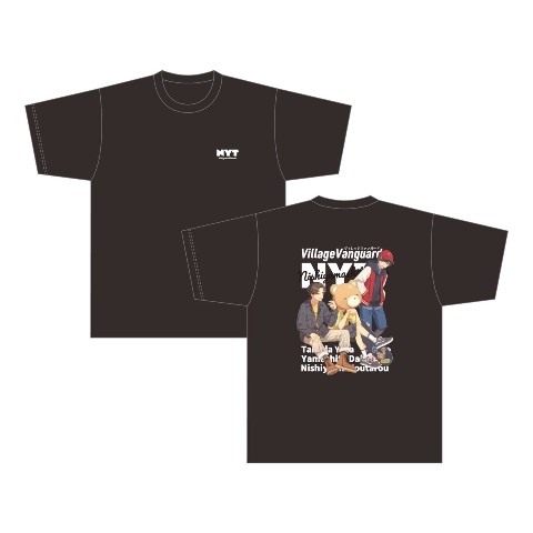 【にしやましたねだ】Tシャツ BK（Lサイズ）