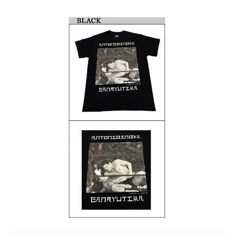 【アントニオ猪木】巌流島 Tシャツ JUNK ROBBER(黒/XL)
