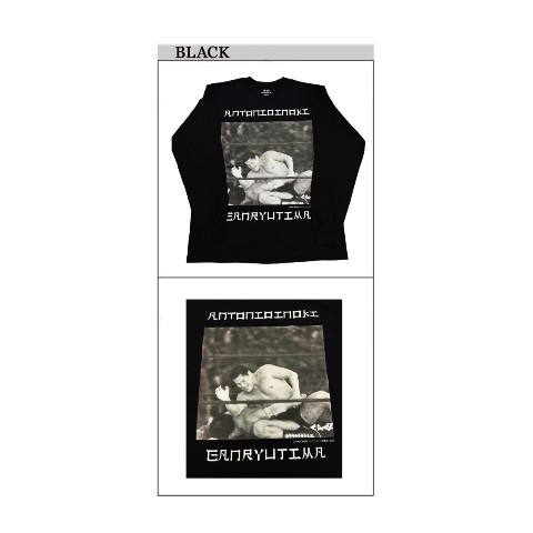【アントニオ猪木】巌流島 ロングスリーブTシャツ JUNK ROBBER(黒/L)