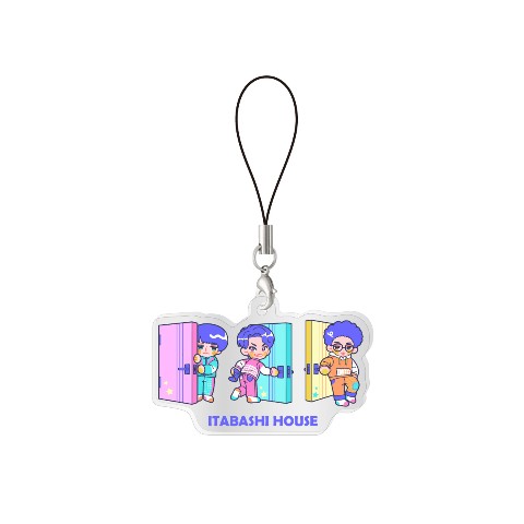 【板橋ハウス 第三弾】アクリルストラップ（集合ver.）