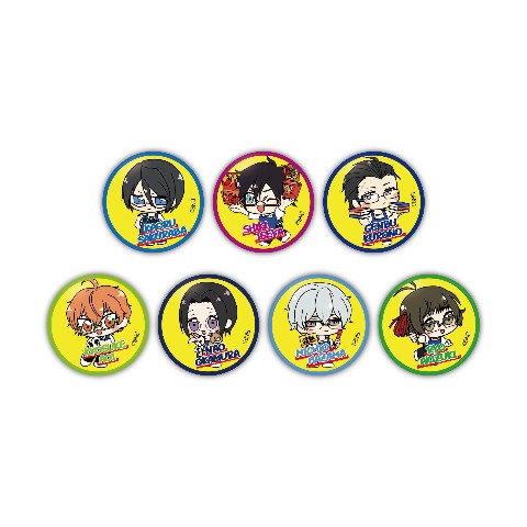 【アイドルマスター SideM】トレーディングミニキャラ缶バッジ≪単品≫（全7種ランダム）