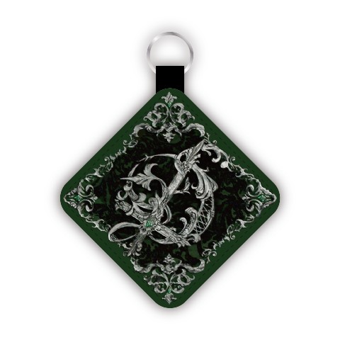 【好事家ジュネ】ひし形PUレザーチャーム