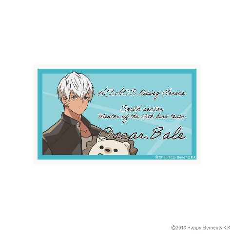 【エリオスライジングヒーローズ】アクリルネームバッジ オスカー・ベイル