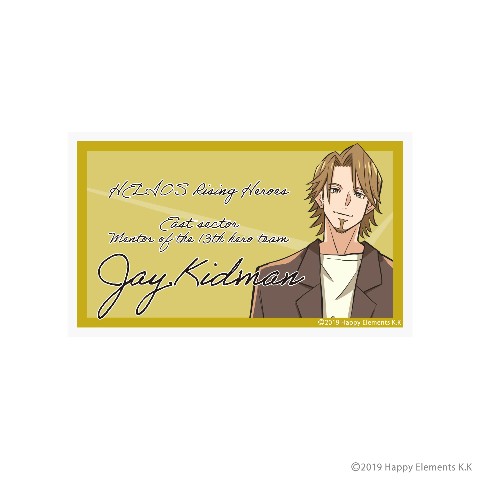 【エリオスライジングヒーローズ】アクリルネームバッジ ジェイ・キッドマン
