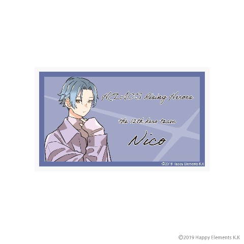【エリオスライジングヒーローズ】アクリルネームバッジ ニコ