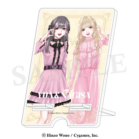 【齊藤なぎさ×明日カノ】アクリルスマホスタンド ふたり