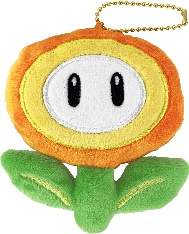 【スーパーマリオ】ダイカットコインケース　フラワー