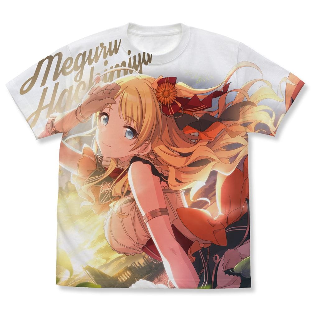 アイドルマスター シャイニーカラーズ】【日々を紡ぐインヴェルノ】八宮めぐる フルグラフィックTシャツ/WHITE-S / vvstore