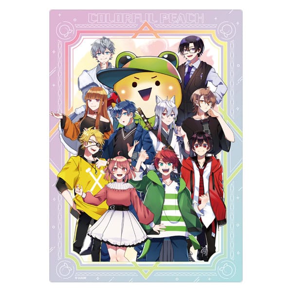 【カラフルピーチ】下じき３