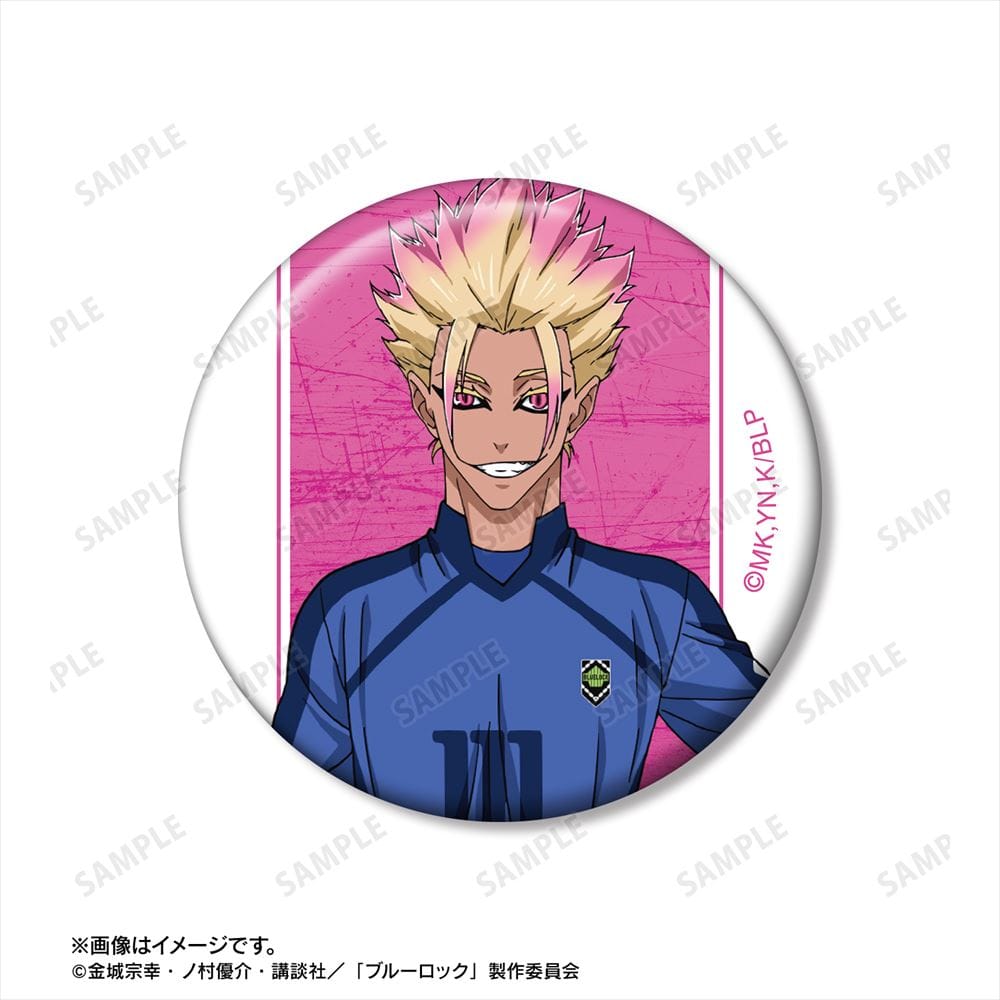 ブルーロック】士道 龍聖 缶バッジ2個セット / vvstore 