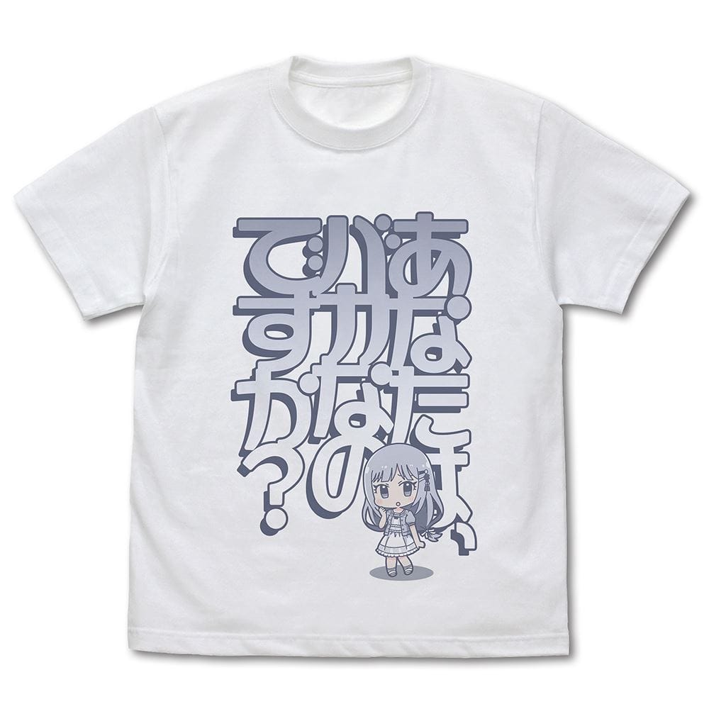 アイドルマスター ミリオンライブ！】白石紬「あなたは、バカなのですか？」 Tシャツ/WHITE-M / vvstore